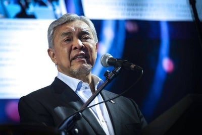 Deputy Prime Minister Datuk Seri Dr Ahmad Zahid Hamidi. BERNAMA file photo