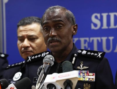 Bukit Aman Criminal Investigation Department (CID) director Datuk M. Kumar. BERNAMA file photo