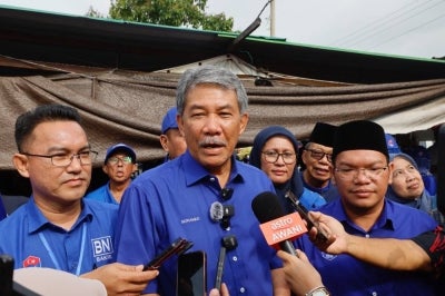 Barisan Nasional (BN) deputy chairman Datuk Seri Mohamad Hasan. BERNAMA photo