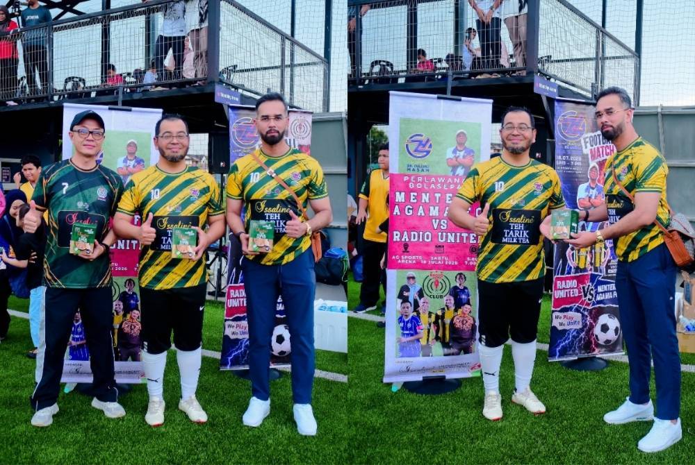 Radio United and Menteri Agama FC’s friendly match brought together broadcasters, government representatives and public figures to promote unity, sportsmanship and healthy living.