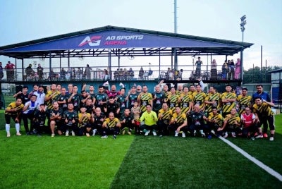 Radio United and Menteri Agama FC’s friendly match brought together broadcasters, government representatives and public figures to promote unity, sportsmanship and healthy living.