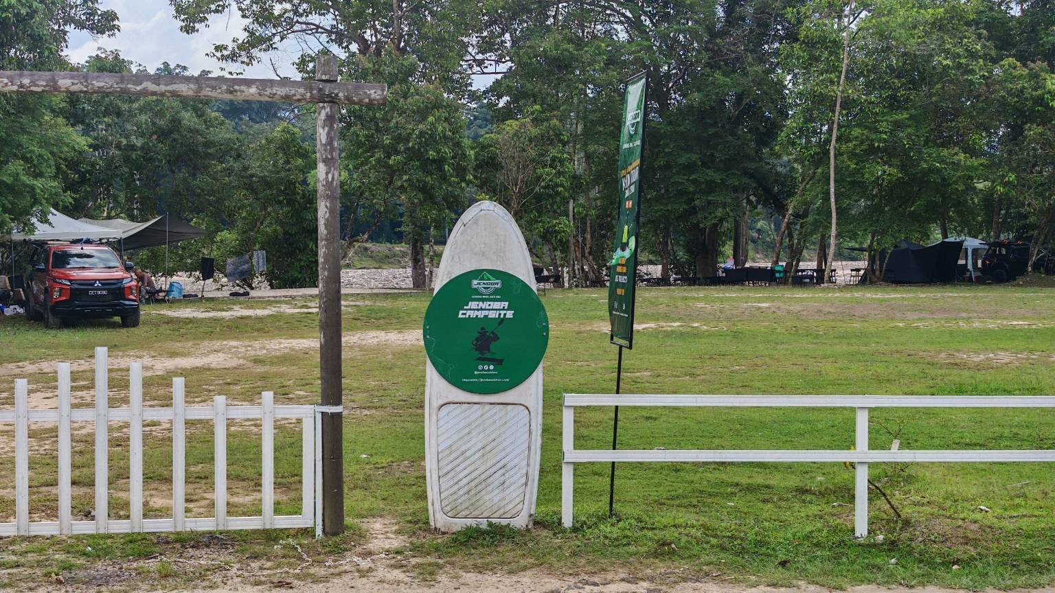 JENOBA Outdoor's campsite in Kuala Berang.