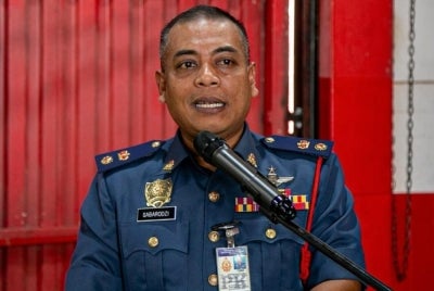 Perak Fire and Rescue Department Operations Division assistant director Sabarodzi Nor Ahmad. Photo by Bernama