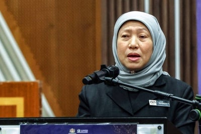 The Futures According to Women report was launched by the Prime Minister’s wife Datuk Seri Dr Wan Azizah Wan Ismail and Women, Family and Community Development Minister Datuk Seri Nancy Shukri at the MIGHT Partnership Hub in Cyberjaya. BERNAMA file photo
