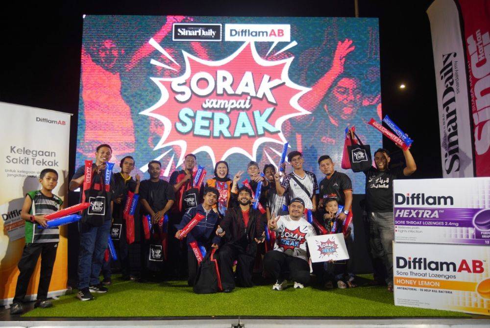Sorak Sampai Serak took centre stage at the Riuh Bola Sinar viewing party on July 19 and 20, providing the football supporters' movement with its biggest platform yet to conclude the season while promoting its message of passion, unity and fighting spirit through football.