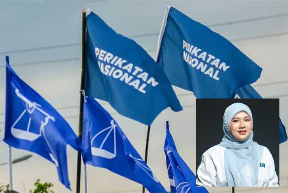 AMK Communications director Nurhanani Dhamirah Razaleh said that after failing to challenge the Negeri Sembilan government's administrative record under Menteri Besar Datuk Seri Aminuddin Harun, BN and PN had reverted to what she described as outdated, divisive political narratives. Inset: Nurhanani Dhamirah.