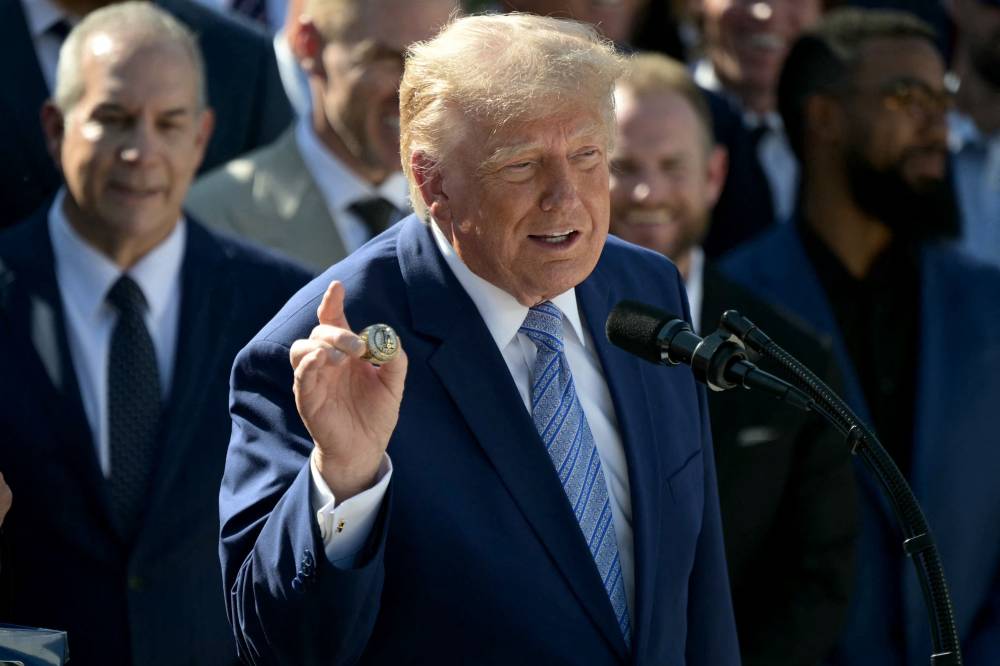 US President Donald Trump (Photo by Oliver Contreras / AFP)