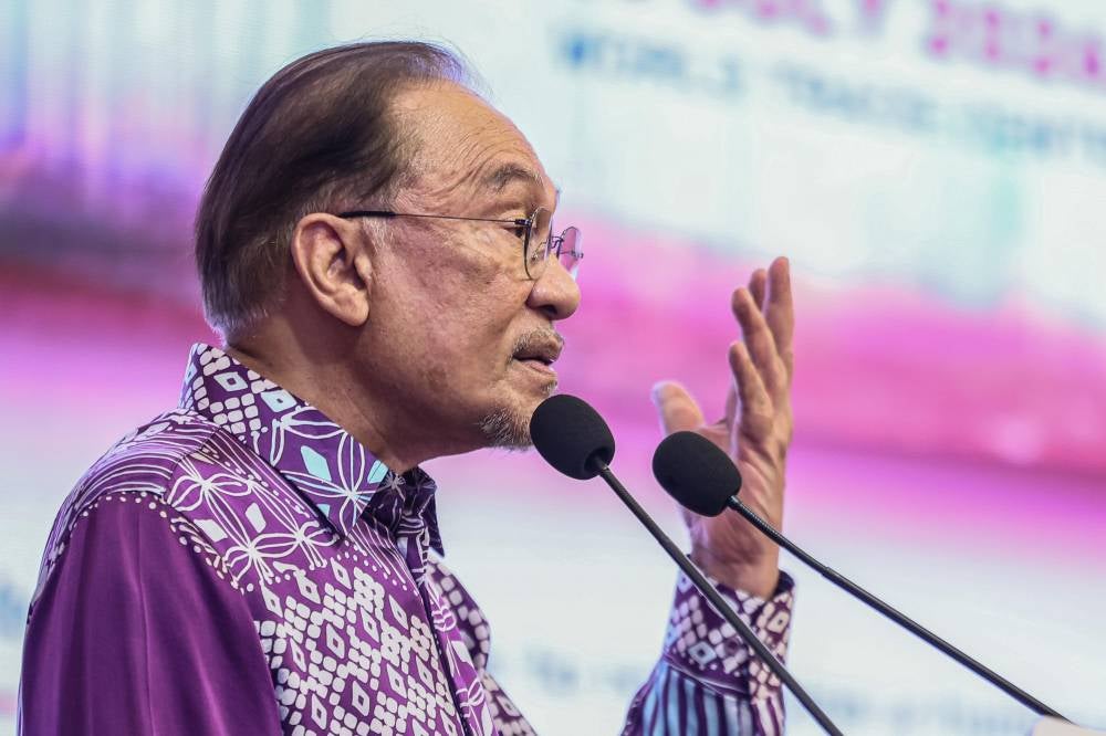 Prime Minister Datuk Seri Anwar Ibrahim. - Photo by Bernama