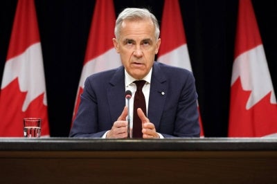 Canadian Prime Minister Mark Carney (Photo by Dave Chan / AFP)