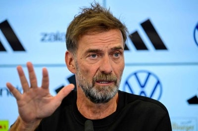 Newly appointed German coach Jurgen Klopp. (Photo by John MACDOUGALL / AFP)