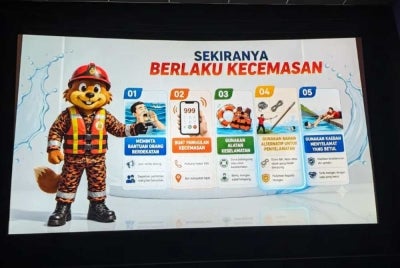 An artificial intelligence (AI)-generated cinema advertisement has drawn criticism online after viewers highlighted multiple factual and visual inaccuracies in the public safety campaign. - Photo source: Threads / @ariffshah_