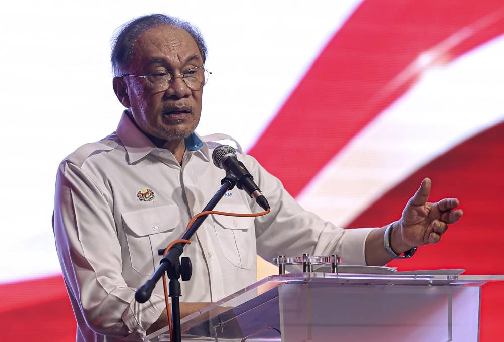Prime Minister Anwar Ibrahim (Photo by BERNAMA)