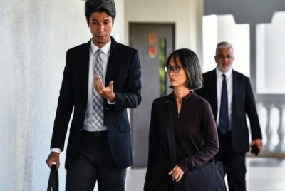 Yeo was charged with making and initiating the transmission of communications of an offensive nature with the intent to annoy others via the Twitter application (now known as X) using the profile name "Liyin Yeo” on June 19, 2023. - Photo by BERNAMA