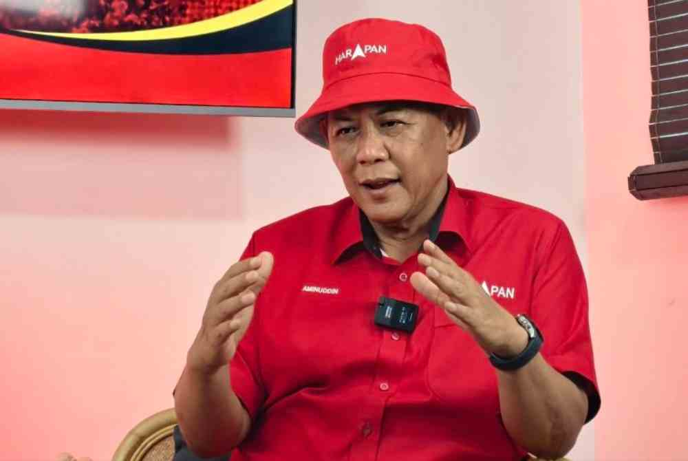 Negeri Sembilan caretaker Menteri Besar Datuk Seri Aminuddin Harun