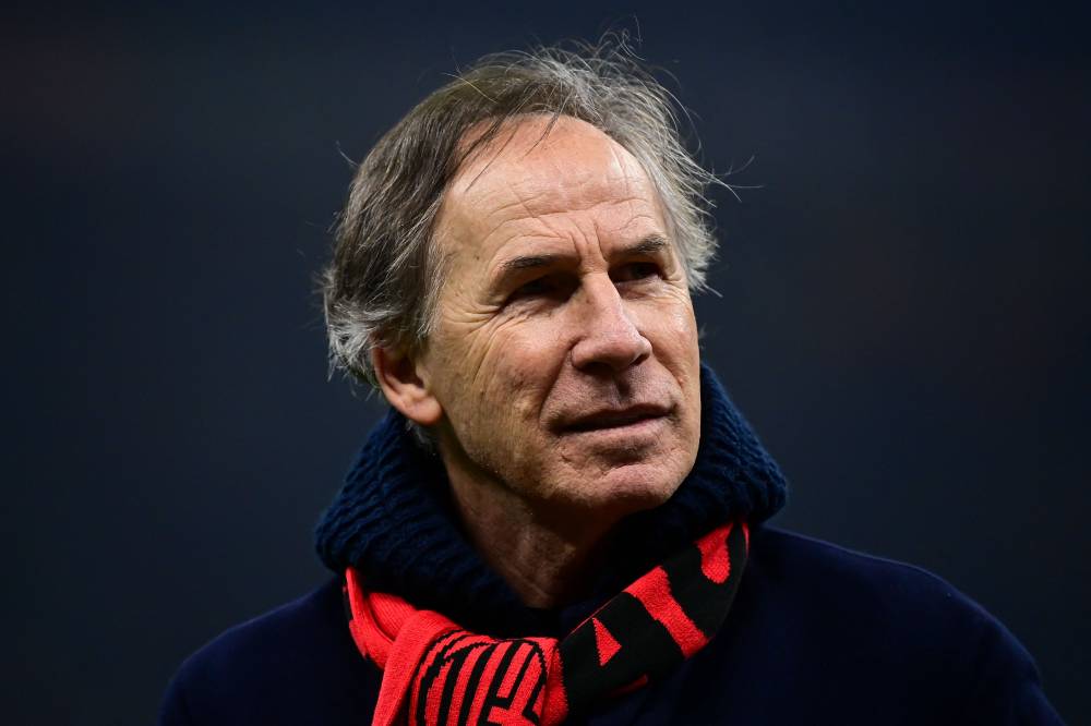Born in Lombardy in May 1960, Franchino "Franco" Baresi joined AC Milan's youth teams in 1974, before moving up to the first team in 1978 ahead of his 18th birthday. (Photo by Piero CRUCIATTI / AFP)
