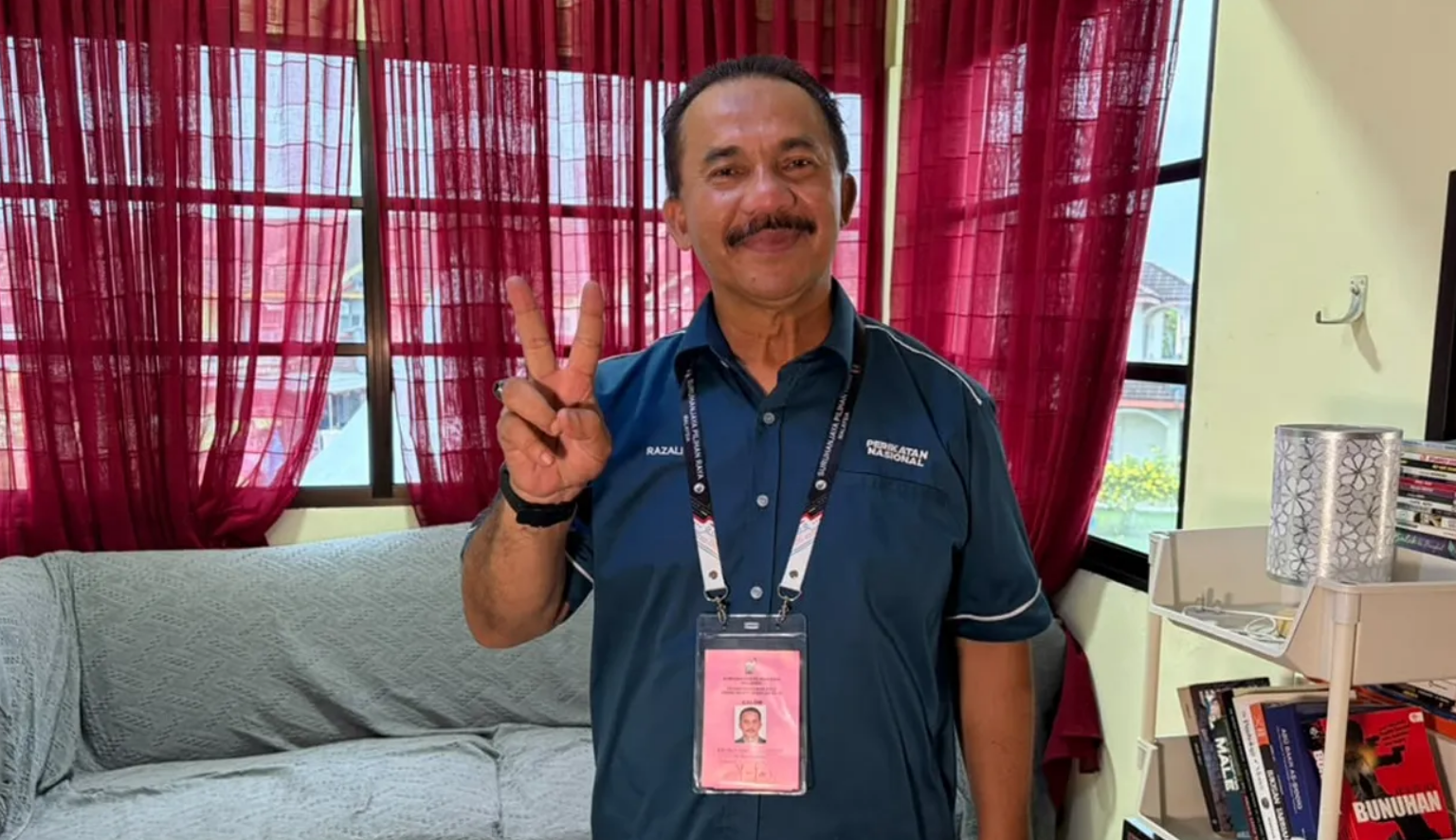 PN candidate for Sikamat and Former Melaka police chief Datuk Razali Abu Samah (AWANI PHOTO)