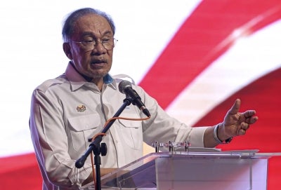 Prime Minister Datuk Seri Anwar Ibrahim. Photo by Bernama