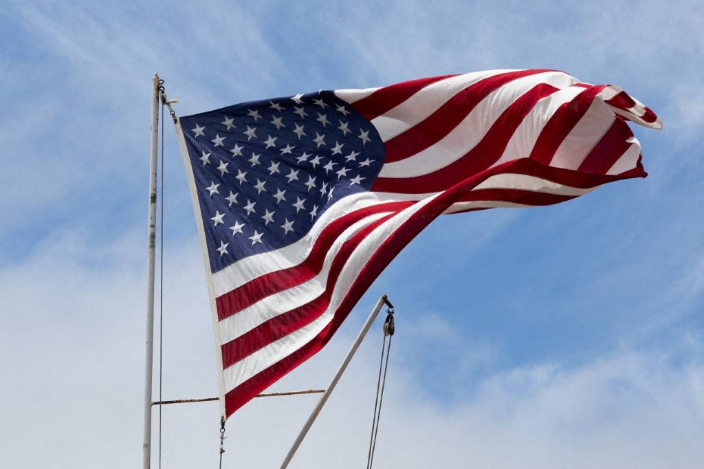 An American flag (Photo by Benjamin Fanjoy / GETTY IMAGES NORTH AMERICA / Getty Images via AFP)