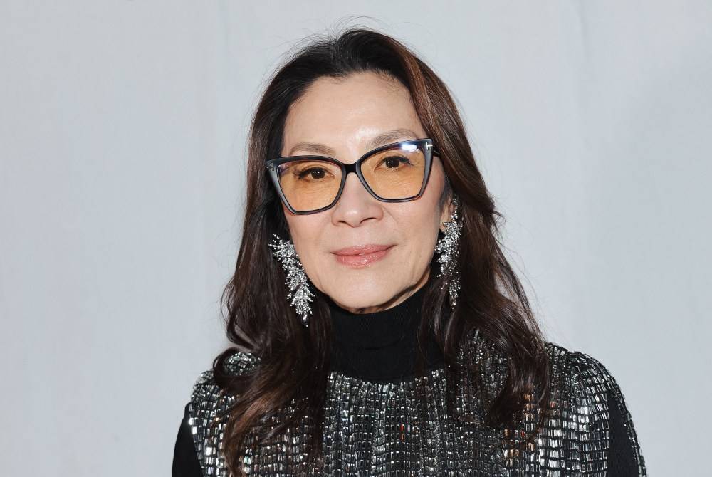 Michelle Yeoh attends the Los Angeles premiere of "Sandiwara" on Feb 19, 2026 in Los Angeles, California. - (Photo by Maya Dehlin Spach / Getty Images via AFP)