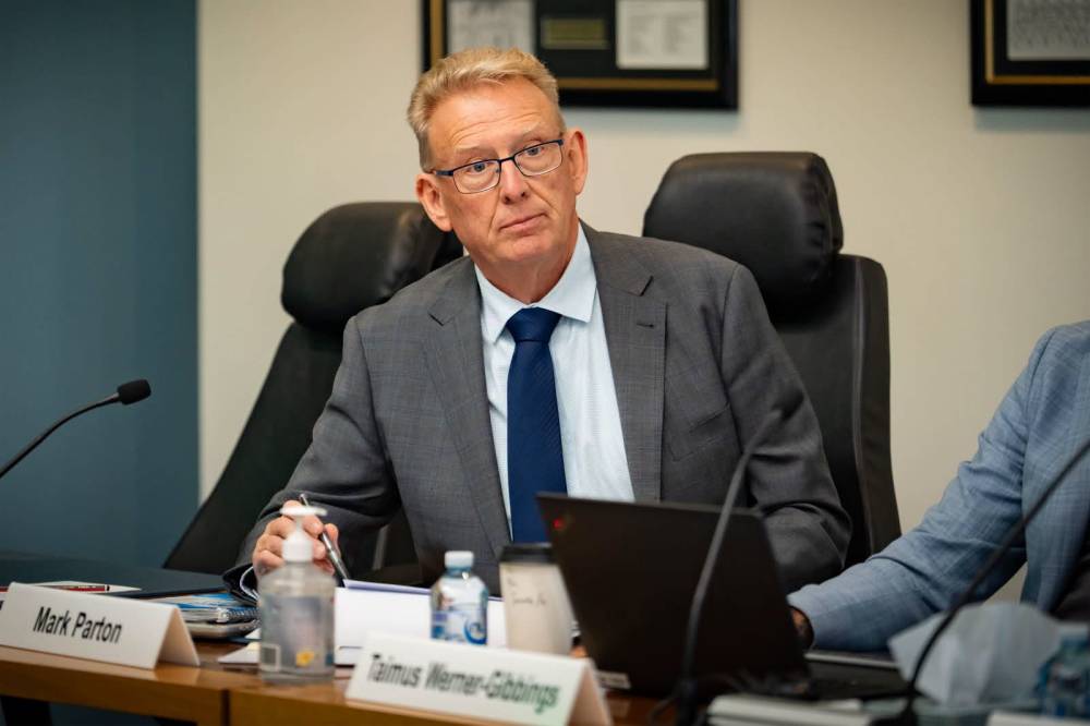 Mark Parton -- who leads the opposition Liberal Party in the Australian Capital Territory -- was subject this week to a complaint alleging he sent the message to a sex worker, local media reported. Photo taken from Facebook
