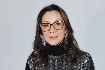 Michelle Yeoh attends the Los Angeles premiere of "Sandiwara" on Feb 19, 2026 in Los Angeles, California. - (Photo by Maya Dehlin Spach / Getty Images via AFP)