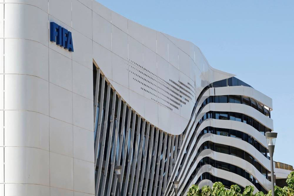 An exterior view of the FIFA's Africa regional office. Photo for illustrative purposes only. AFP FILE PIX