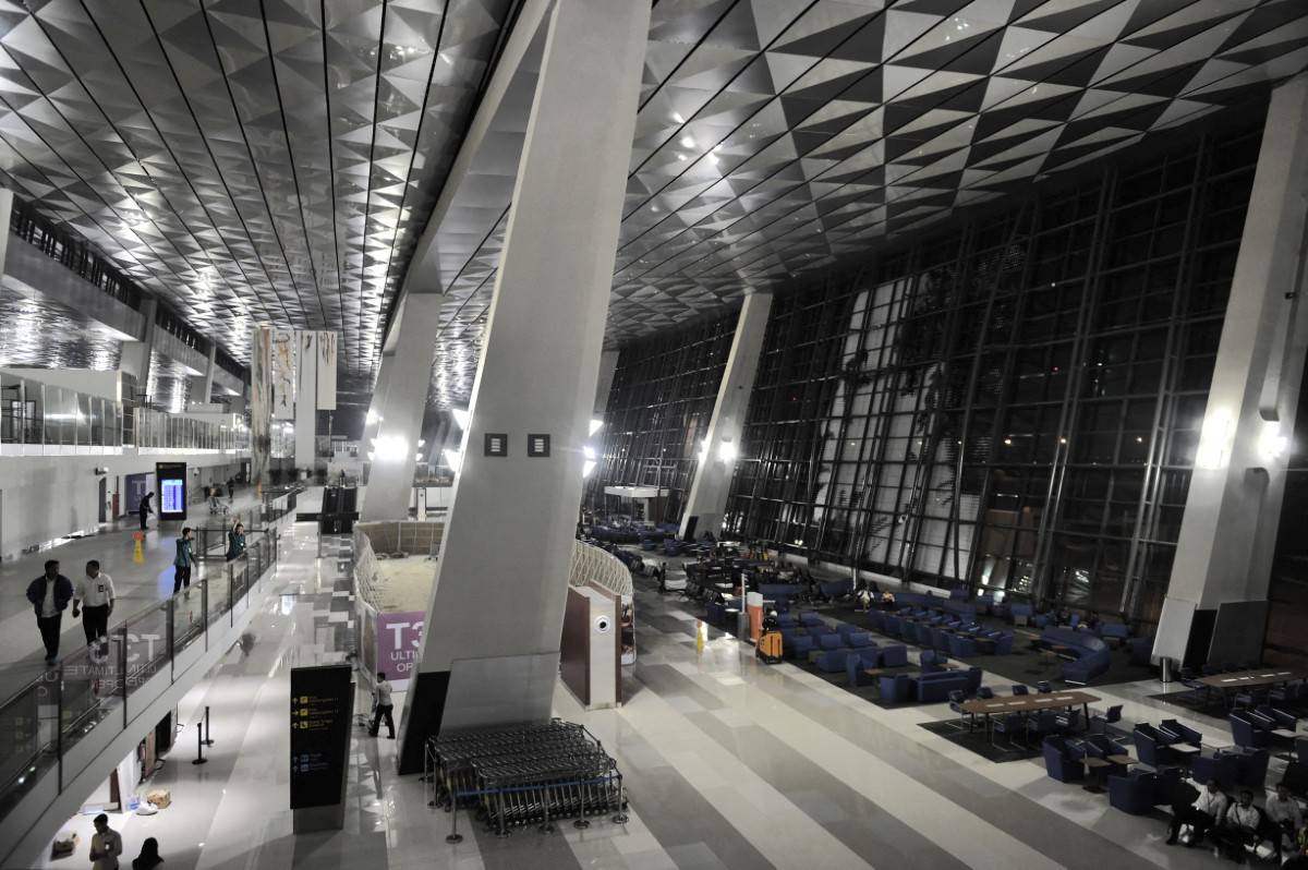 Soekarno-Hatta International Airport. AFP FILE PIX