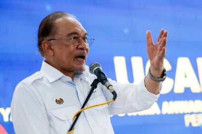 Prime Minister Datuk Seri Anwar Ibrahim. Photo by Bernama