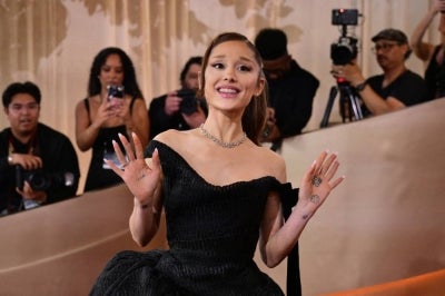United States pop star Ariana Grande achieved her first number-one ranking on the German album charts on August 7 with her eighth studio album, Petal, according to chart compiler GfK Entertainment.. (Photo by Frederic J. Brown / AFP)