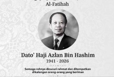 Banking figure Datuk Azlan Hashim, who was the younger brother to AMMB Holdings Bhd (AmBank Group) founder and former chairman Tan Sri Azman Hashim, passed away at the age of 85.