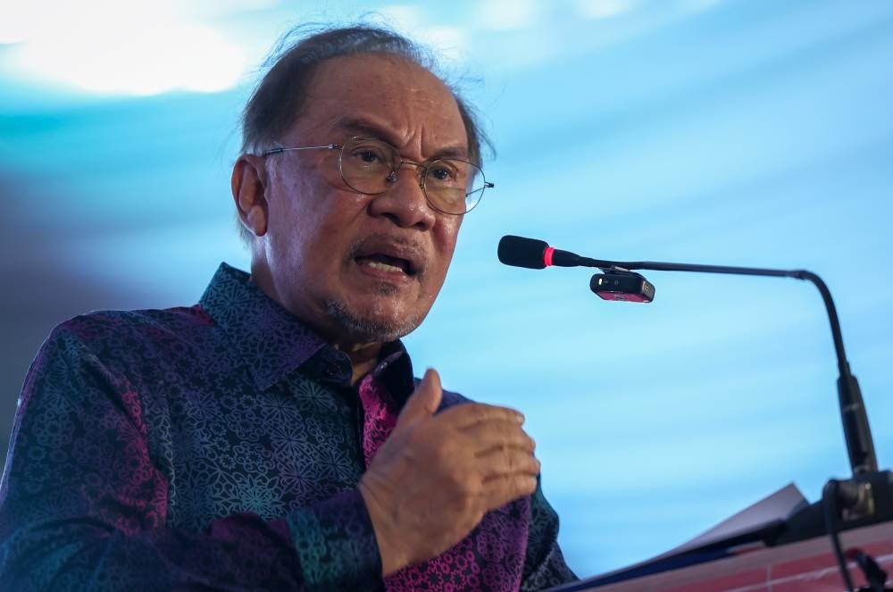 Prime Minister Datuk Seri Anwar Ibrahim - BERNAMA FILE PIX