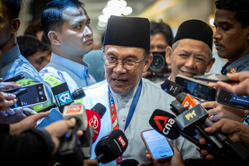 Prime Minister Datuk Seri Anwar Ibrahim - Photo by Bernama
