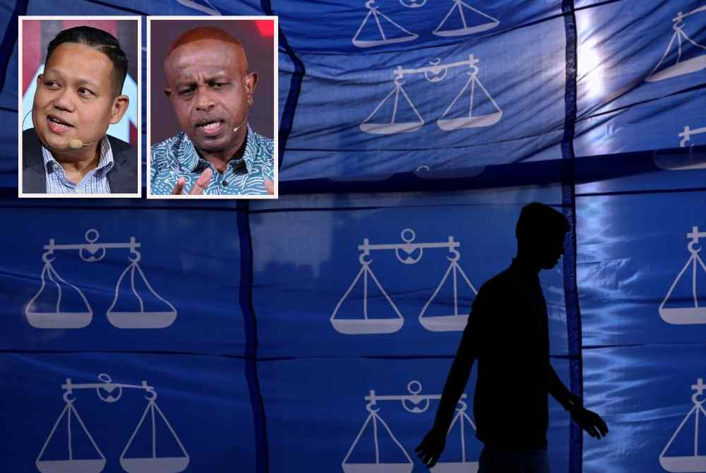 Political analysts view Barisan Nasional's current position as more of a 'kingmaker' that is actively rebuilding its strength. Inset photos from left: Mujibu and Sivamurugan.