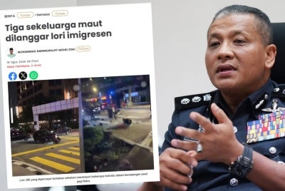 Kuala Lumpur Traffic Investigation and Enforcement Department (JSPT) chief Assistant Commissioner of Police (ACP) Mohd Zamzuri Mohd Isa, stated that preliminary investigations revealed the family resided in Kampar, Perak.