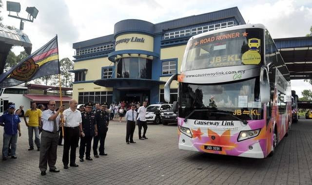 In a Facebook post, the bus operator said cash payments will no longer be accepted onboard, but travellers could still purchase tickets with cash before boarding. - BERNAMA FILE PIX