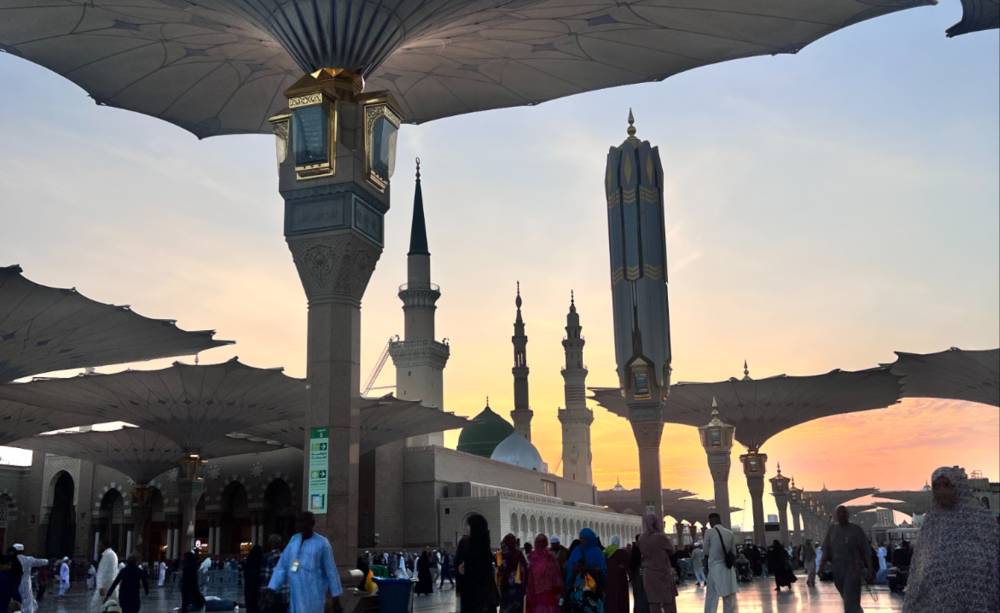 My most memorable moments were in Raudhah, the stretch of the mosque known as Riadhul Jannah, the "garden of paradise" - the space the Prophet himself said lies between his house and his mimbar.