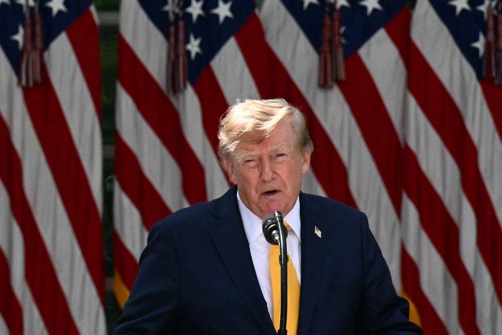 US President Donald Trump. AFP FILE PIX
