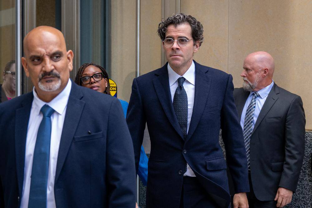 Adam Mosseri leaves the Ronald V. Dellums Federal Building & United States Courthouse as Meta is on trial over social media addiction. Photo by AFP