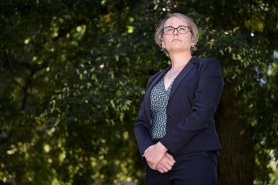 Julia Curlee, a former senior CIA officer. Photo by AFP