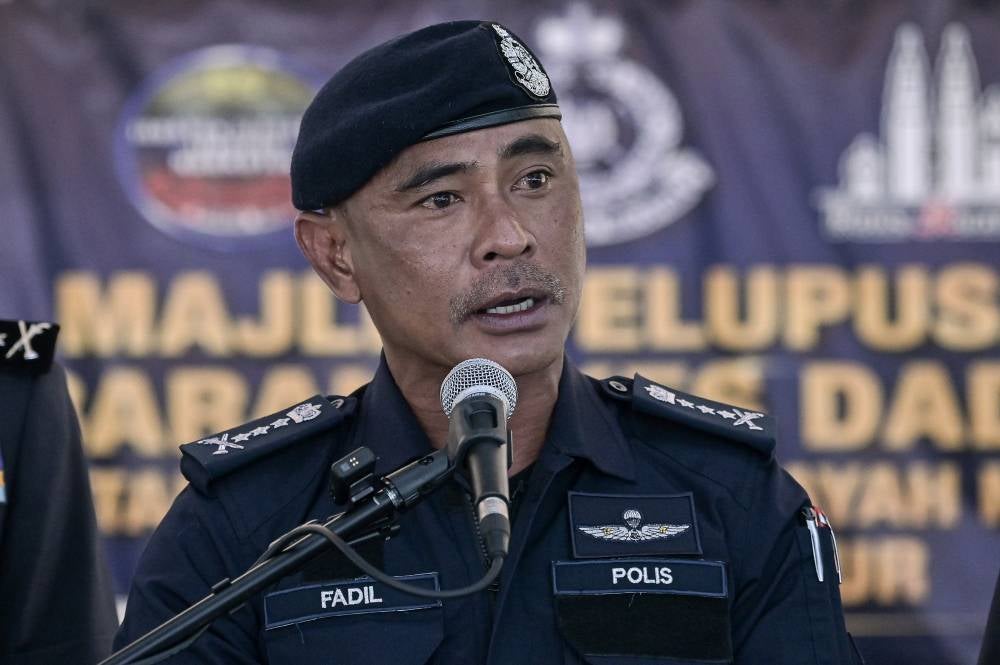 Kuala Lumpur police chief Datuk Fadil Marsus - BERNAMA FILE PIX