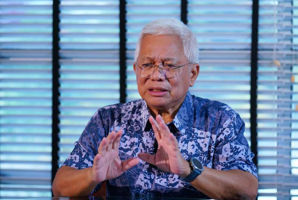 Exclusive interview with Warisan Ummah Ikhlas Foundation (WUIF) founder Datuk Hussamuddin Yaacub at the Karangkraf Complex on Sunday. Photo by Mohd Halim Abdul Wahid