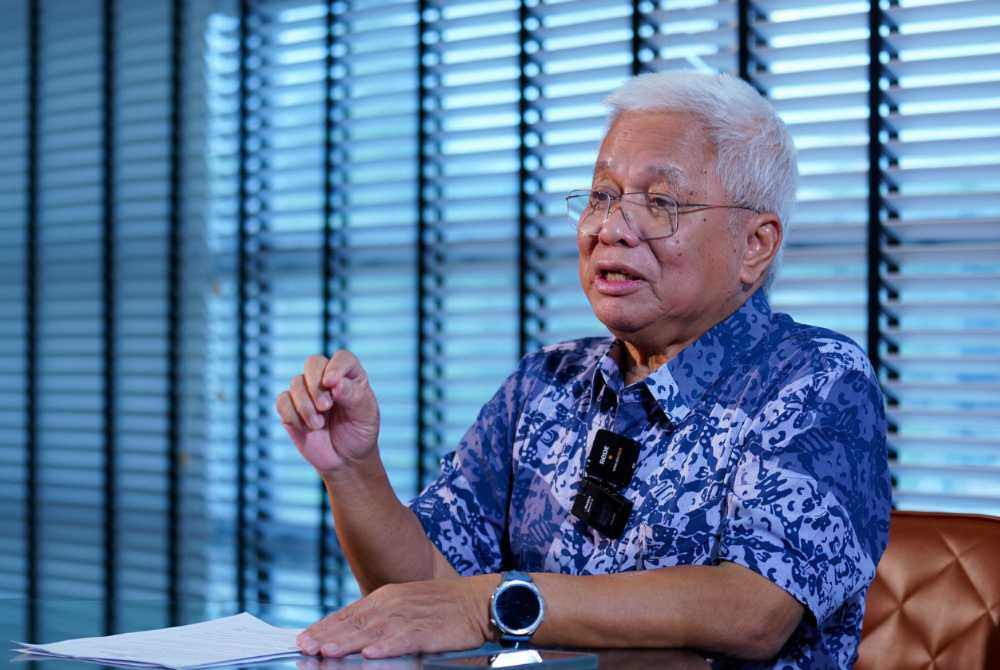 Exclusive interview with Warisan Ummah Ikhlas Foundation (WUIF) founder Datuk Hussamuddin Yaacub at the Karangkraf Complex on Sunday. Photo: SINAR HARIAN / MOHD HALIM ABDUL WAHID