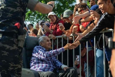 Former prime minister Tun Dr Mahathir Mohamad attends the National Day 2026 celebrations at Dataran Putrajaya. – Photo: Facebook/Office of Tun Dr Mahathir Mohamad