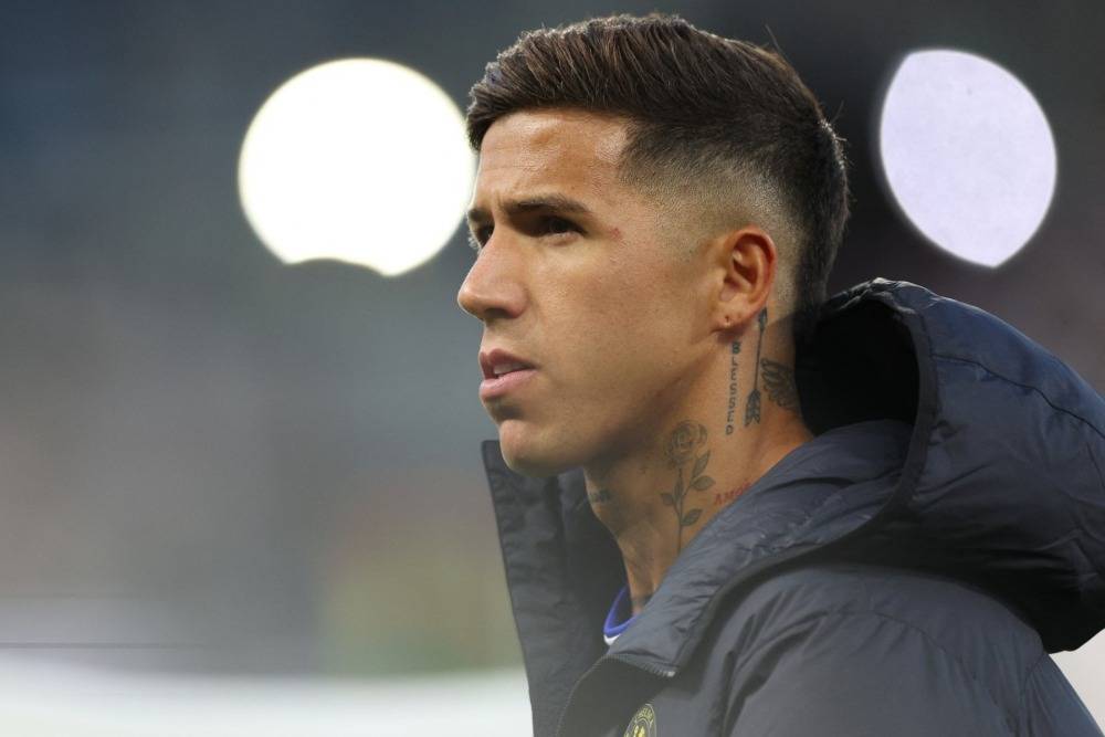 Chelsea's Argentinian midfielder #08 Enzo Fernandez. AFP FILE PIX