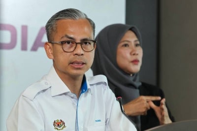 Communications Minister and Madani Government spokesman Datuk Seri Fahmi Fadzil. Photo by Bernama