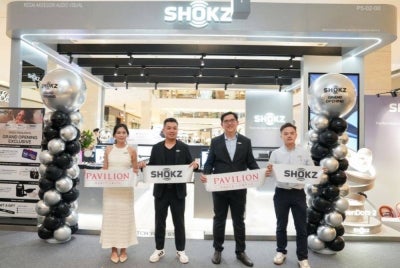 The official launch of Shokz’s new Monostores.