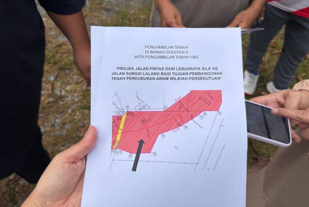 Residents and landowners claims the developer had immediately gone to Section 8 ignoring proper procedures. - SINAR DAILY PHOTO