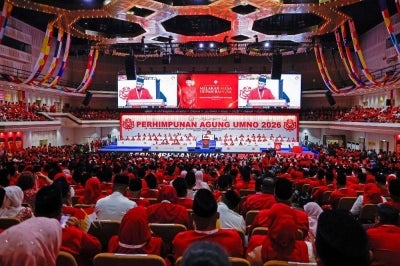 If there was one message that emerged repeatedly from the floor of the Umno General Assembly this year, it was this: negotiate if necessary, but do so carefully. Photo by Bernama