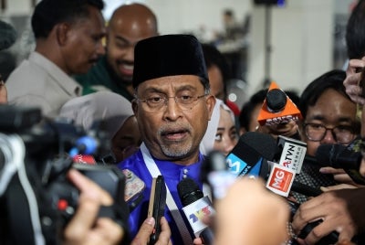 Datuk Seri Zambry Abdul Kadir when met at the media centre at the 2026 Umno general assembly held at the World Trade Centre (WTC) Kuala Lumpur.