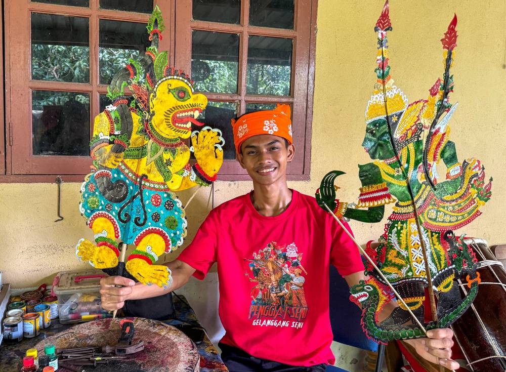 19-year-old Wayang Kulit puppet maker keeps tradition alive, eyes overseas market